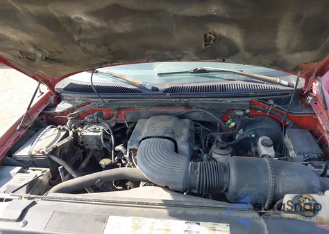 2001 Ford F-150 Lariat/Xl/Xlt из США, поврежденный, VIN 1FTRX17W81KE46762